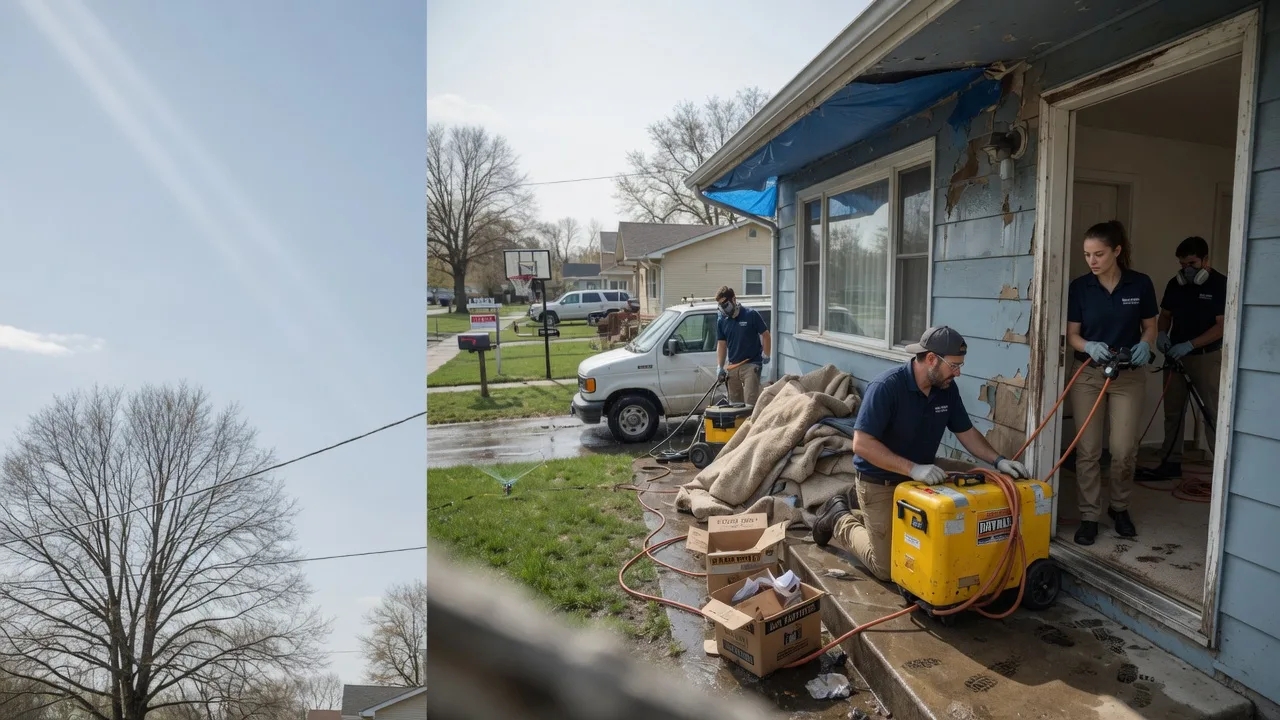Basement Flood Cleanup in Lebanon, PA near me